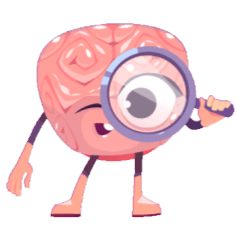 Illustration showing a person taking a psychometric test, representing data analysis and career insights.