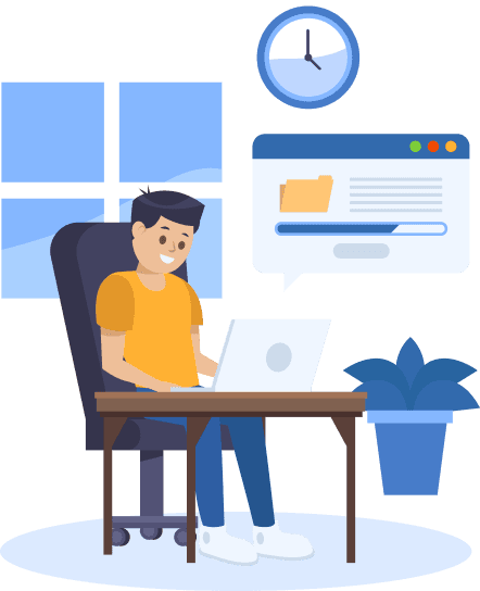 An illustration depicting various career paths and professional growth, representing the benefits of a psychometric career assessment.